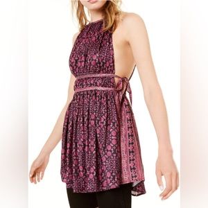 Free People Maroon Fall / Date Night Dress | Size M